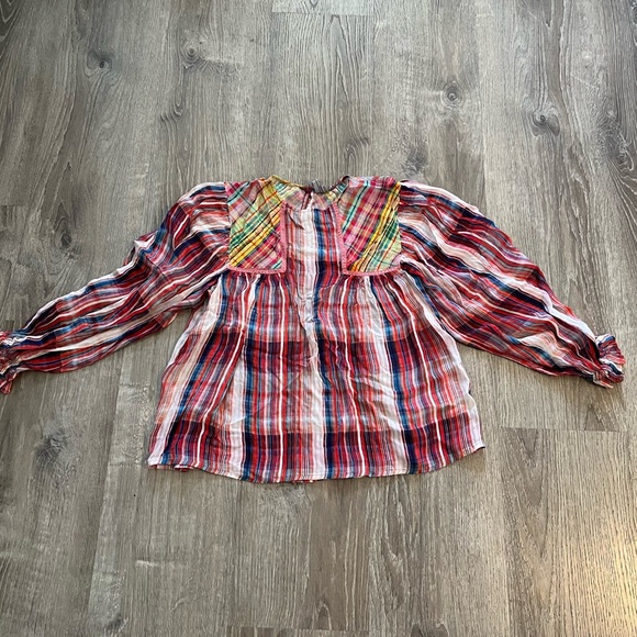 Anthropologie BI-nk Miranda Peasant Blouse - Picture 3 of 8